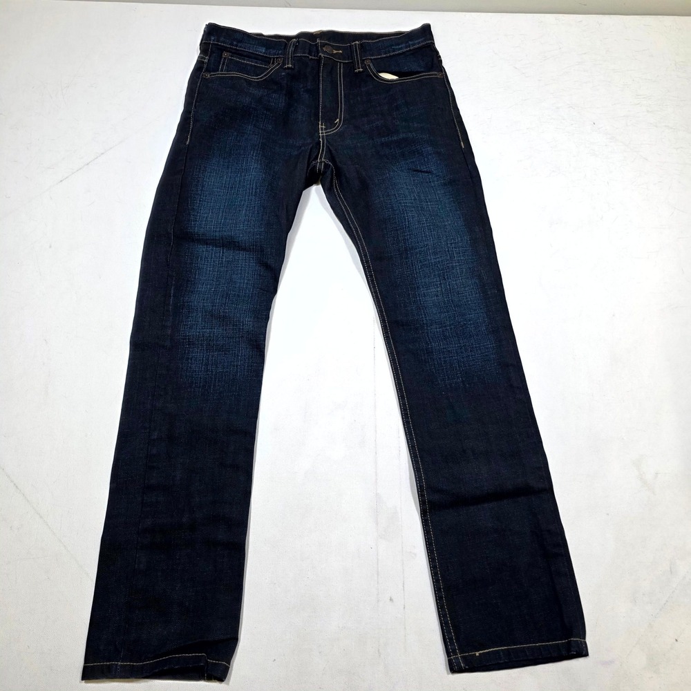 Levi's 511 Slim Fit Jeans Mens 33x32 Dark Wash Mislabeled 527 Patch Denim